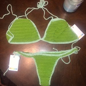 Sea yarn bikini